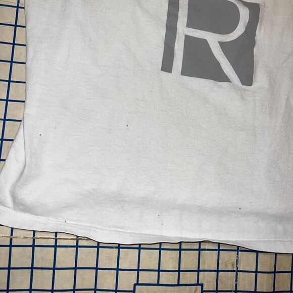 Vintage Nike Air T-Shirt Size XL Double Sided White Short Sleeve - Picture 10 of 13